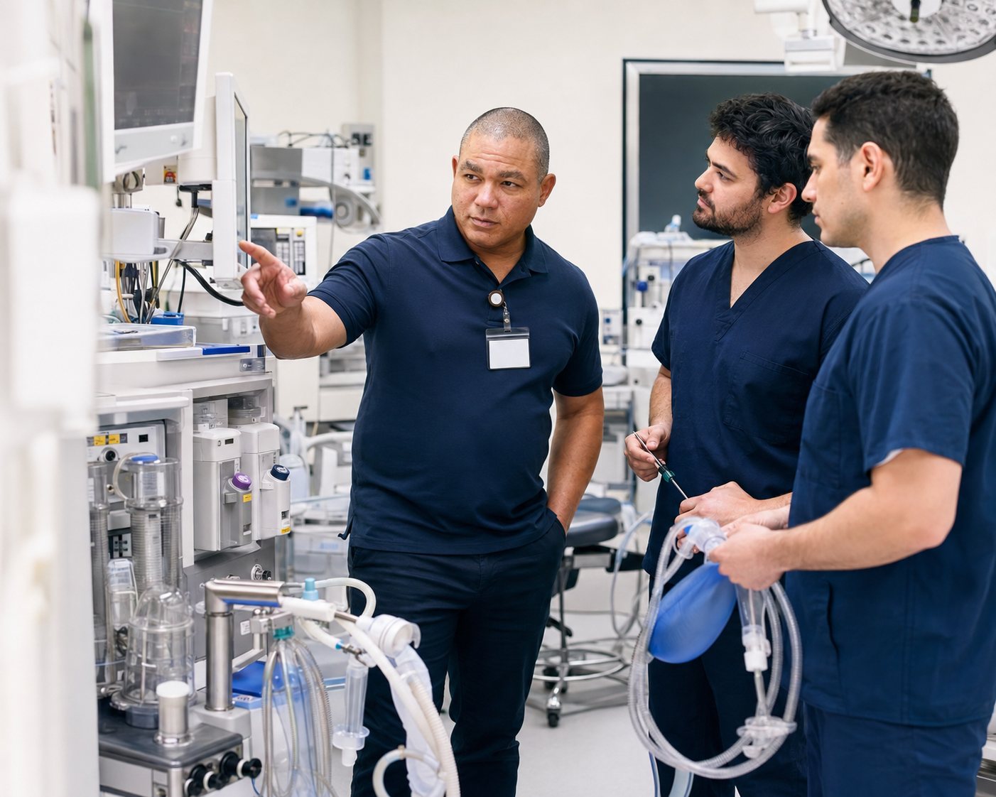 BiomedRx technician performing terms to protect patient safety