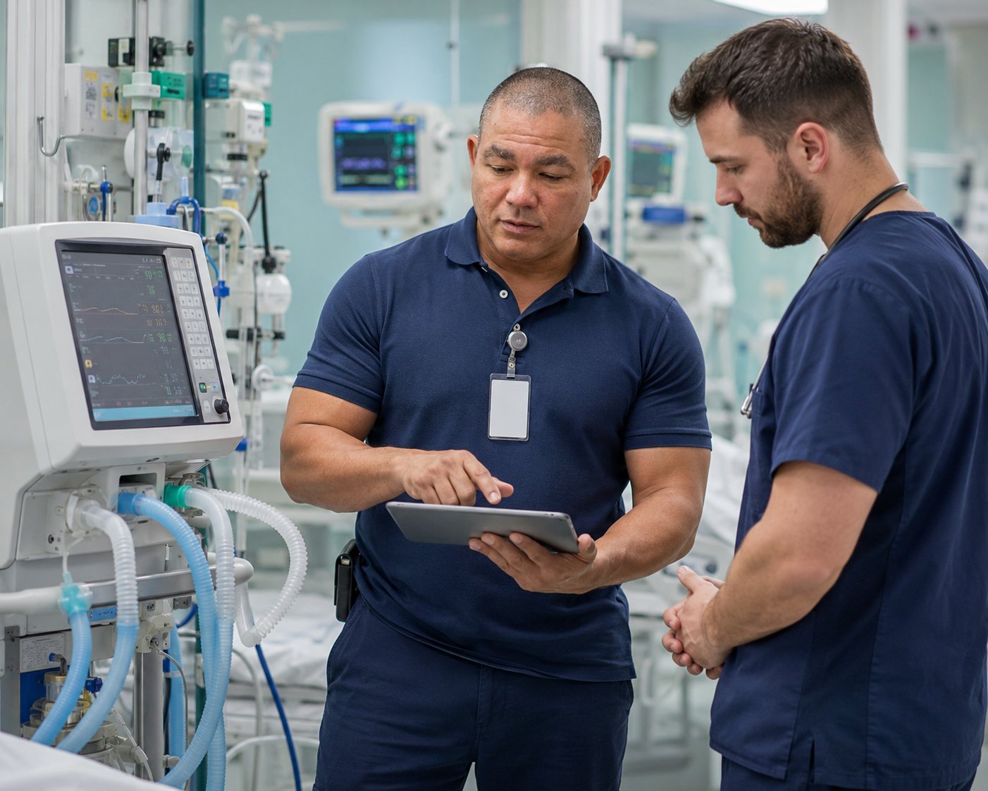 BiomedRx healthcare technology management team delivering about