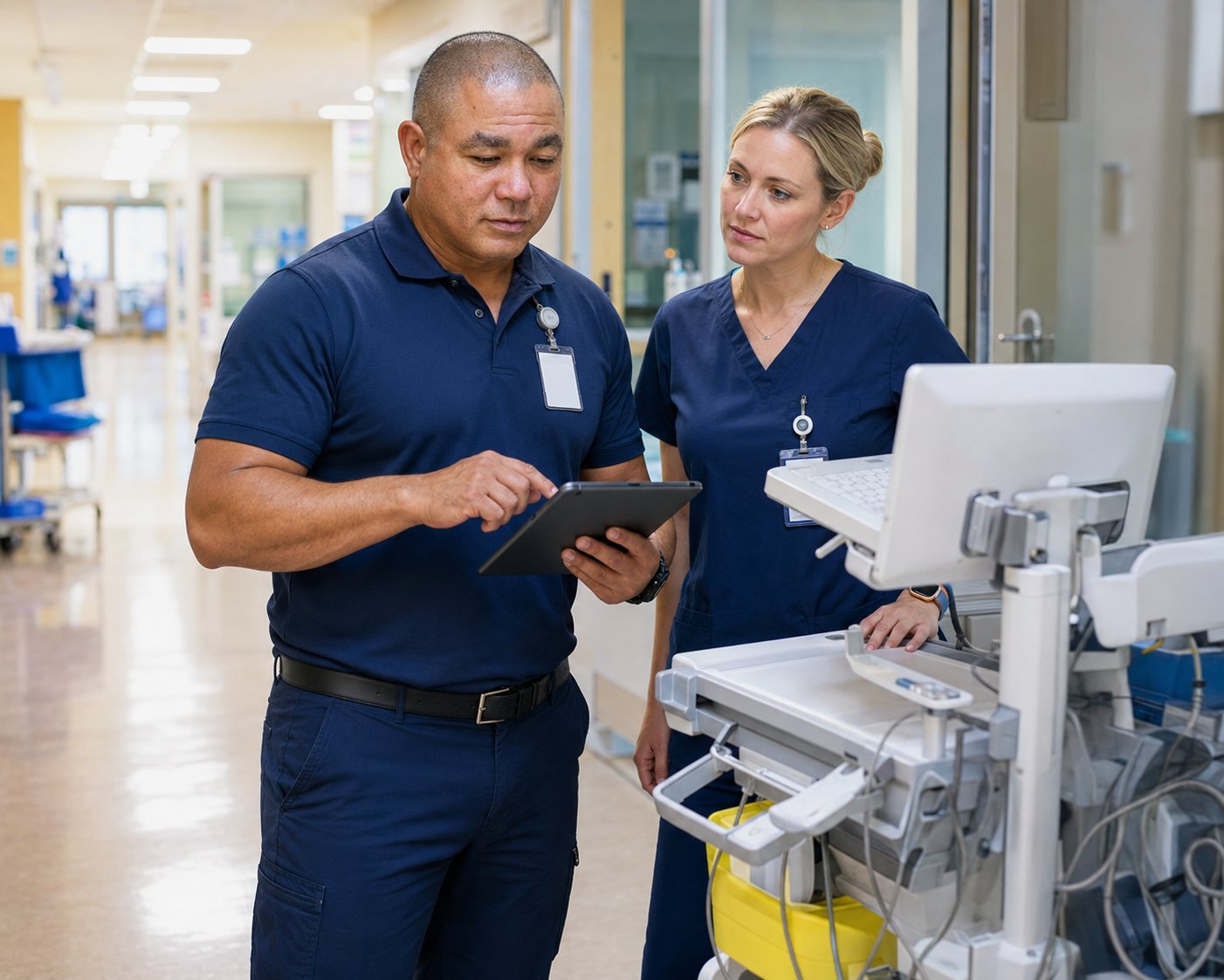 BiomedRx healthcare technology management team delivering single